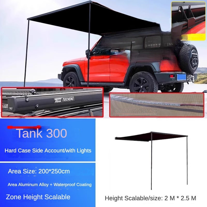 Hard-Shell Side Awning Tent for GWM Tank, Haval and Poer Models - product image 4 of 5