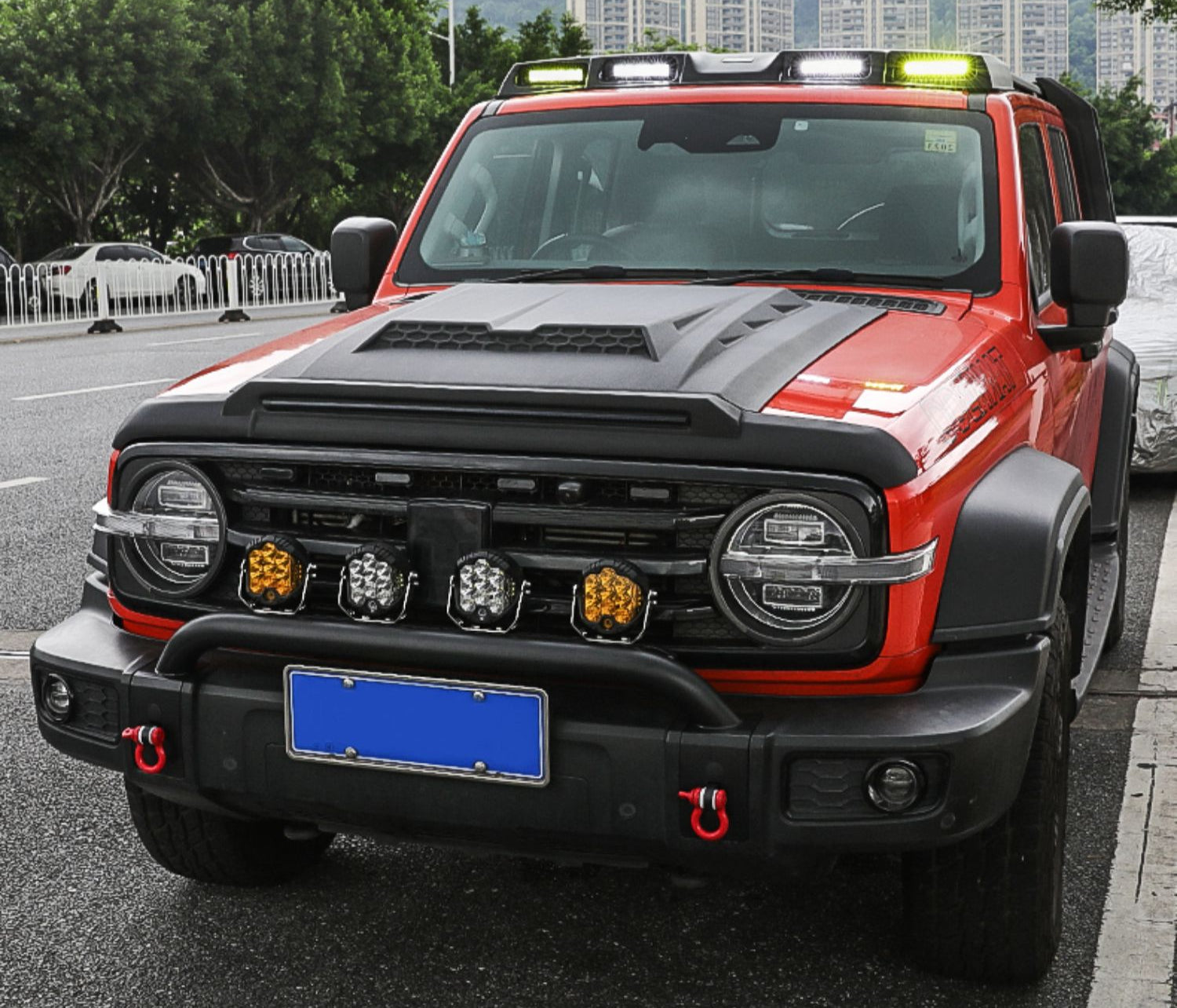 Blackout Exterior Lighting and Styling Kit Options for GWM Tank 300 - product image 3 of 21