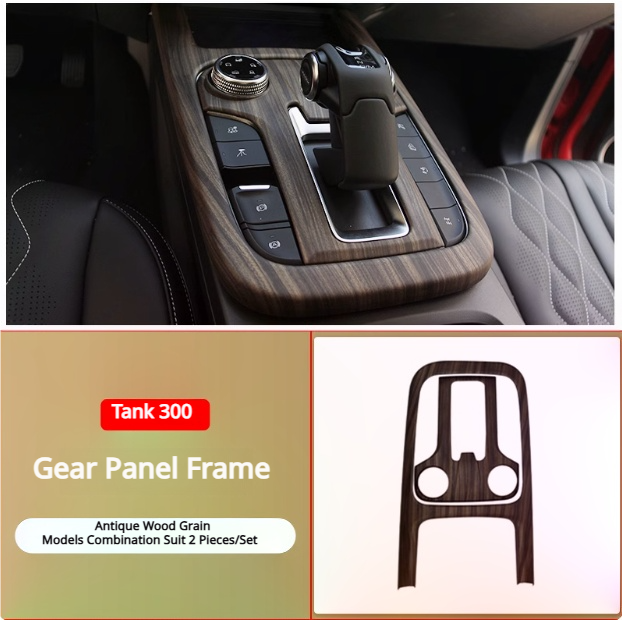 Interior Gear Panel Trim Stickers for GWM Tank 300 - product image 13 of 14