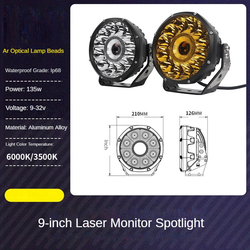 LITU Roof Light Bar and Laser Spotlight Options for GWM Tank Builds - product image 15 of 20