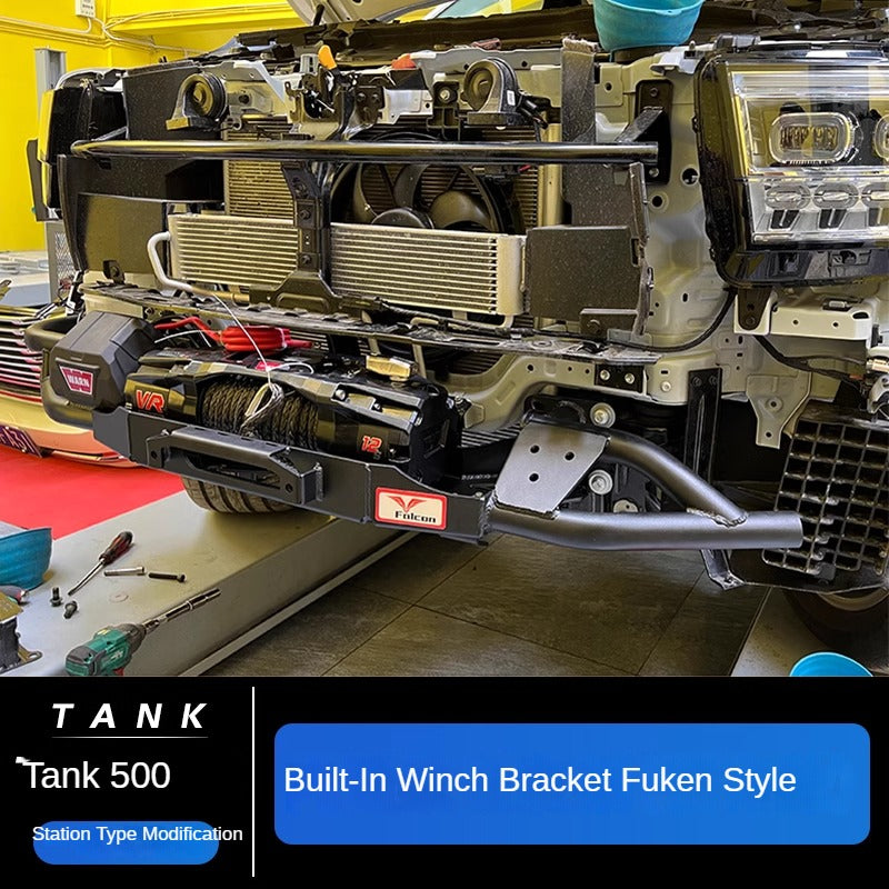 Electric Winch, Bracket & Remote Options for GWM Tank 300/500