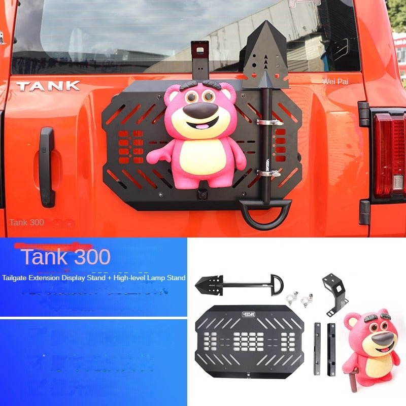 Rear Tailgate Expansion Bracket and Accessory Mount for GWM Tank Builds - product image 12 of 21