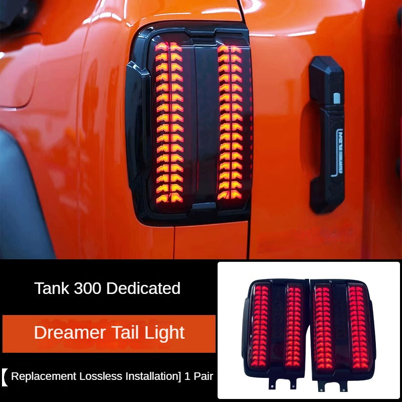 LED Streamer Steering and Brake Tail Light Pair for GWM Tank 300 - product image 5 of 5