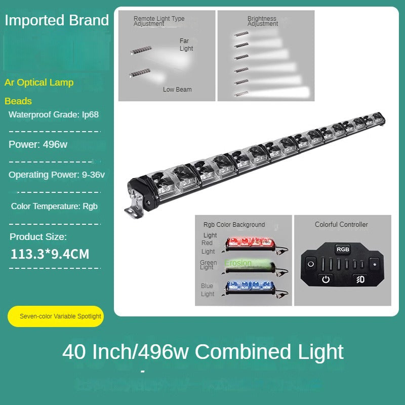 Off-Road LED Strip Spotlight Bar for GWM Tank 300 - product image 8 of 9