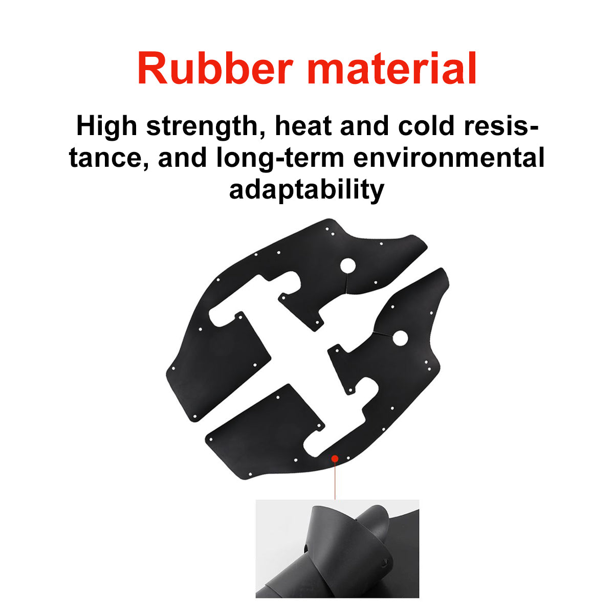 Front Wheel Inner Liner Extension Set for Tank 300