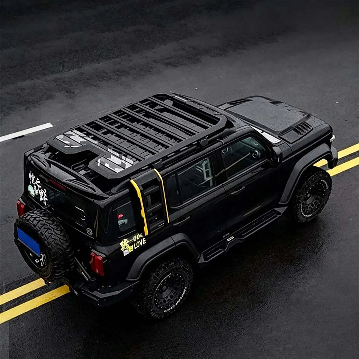 Track Roof Kit for Traveler Tank – Style 3