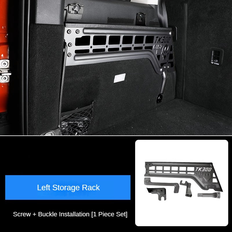 Aluminum Trunk Side Storage Rack System for GWM Tank 300