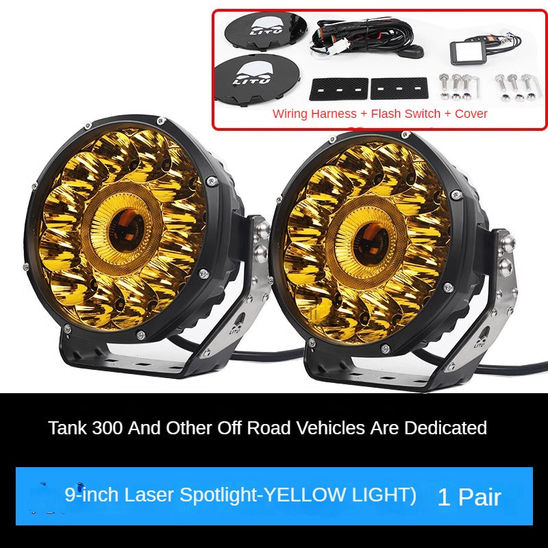External Laser LED Spotlight Pair for GWM Tank 300 - product image 5 of 10