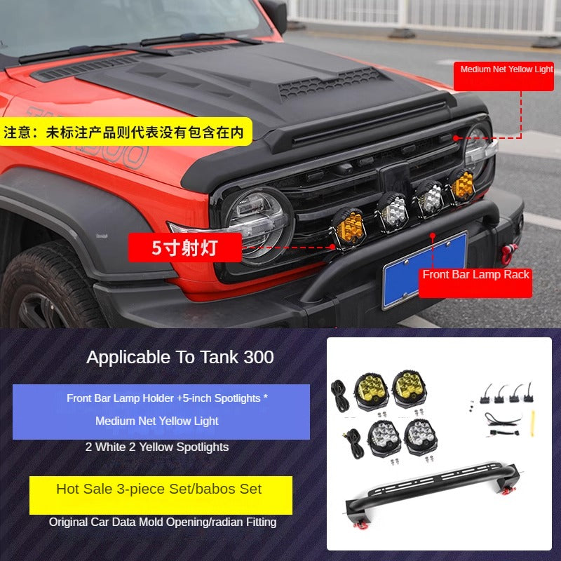 Blackout Exterior Lighting and Styling Kit Options for GWM Tank 300 - product image 13 of 21