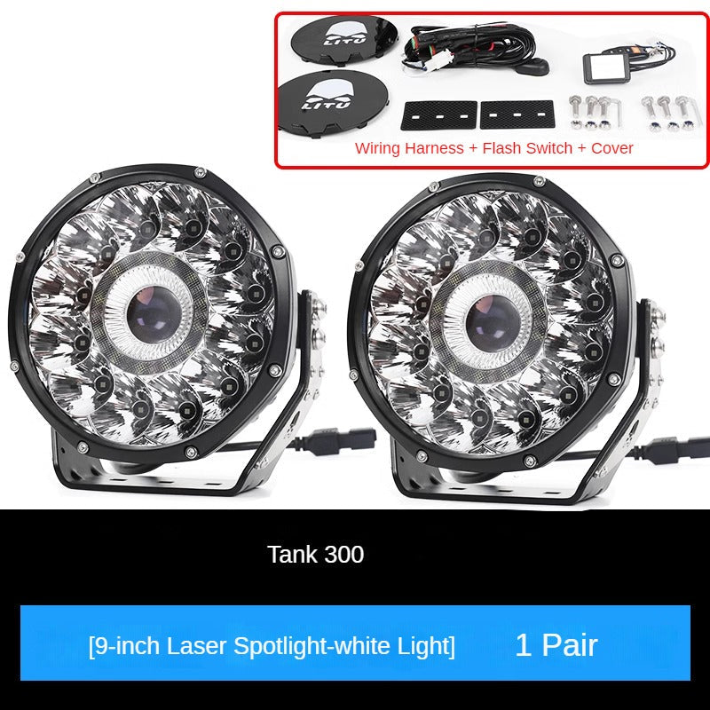 External Laser LED Spotlight Pair for GWM Tank 300 - product image 6 of 10
