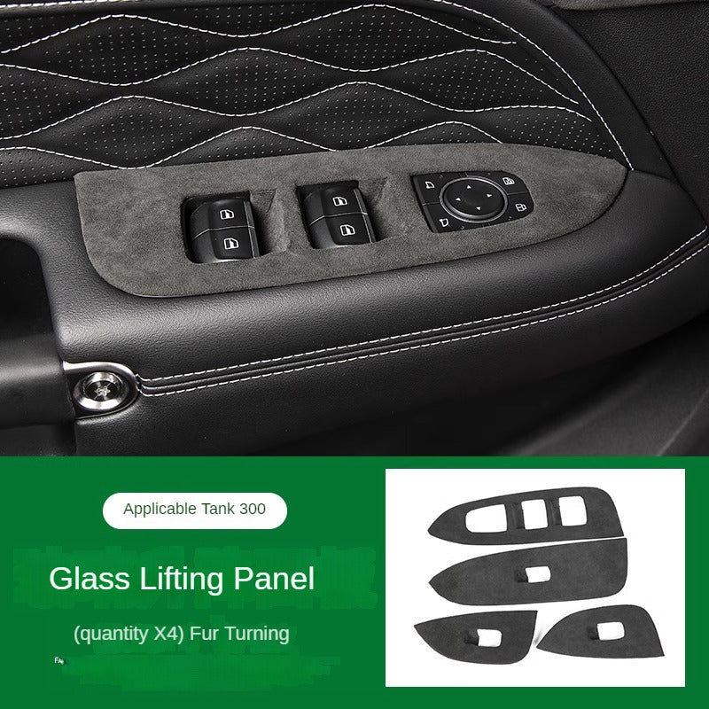 Suede-Style Interior Trim Set for GWM Tank 300 - product image 10 of 13