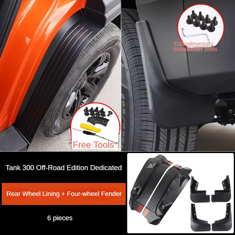 Mudguard and Fender Liner Set for GWM Tank 300 - product image 4 of 8