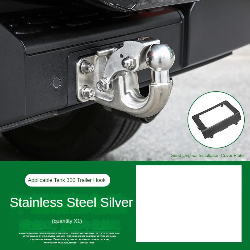 Trailer Hook, Cover Plate & Pad Options for GWM Tank 300 2021-2024 - product image 4 of 10