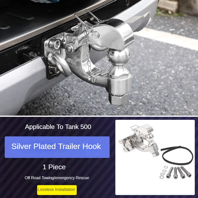 Stainless Steel Trailer Hook Kit for GWM Tank 500 - product image 4 of 7