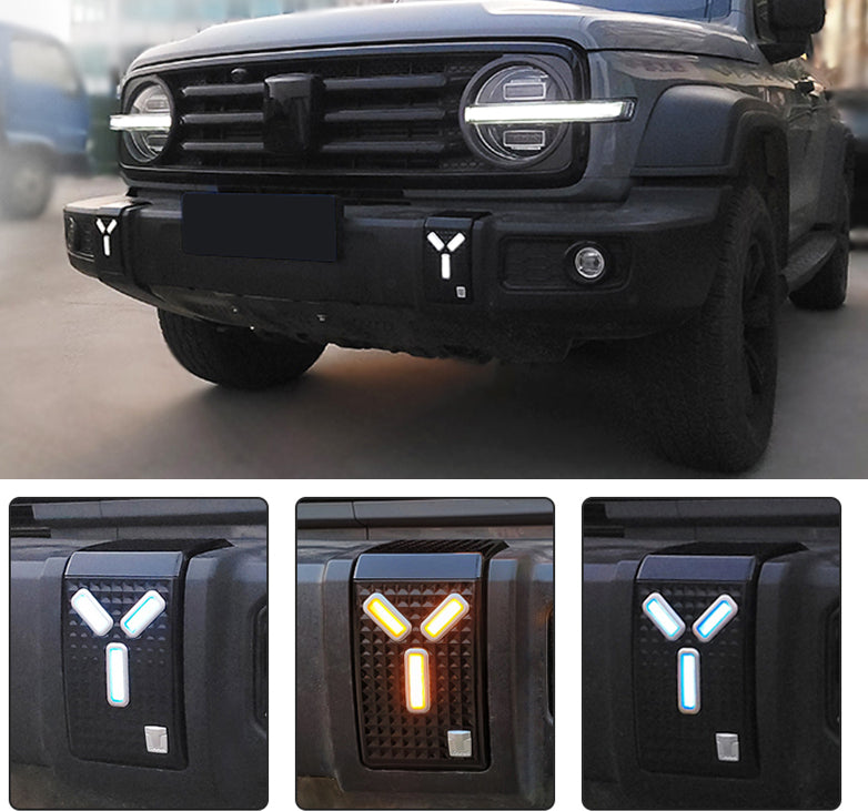 Tri-Color Streamer Daytime Running Light Pair for GWM Tank 300 - product image 3 of 5