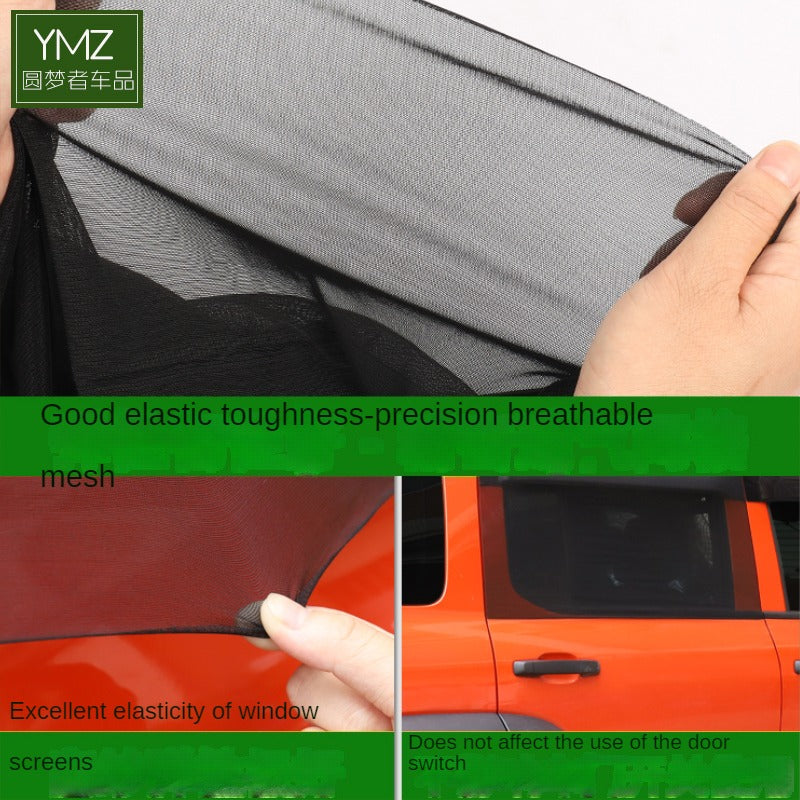 Rear Door Insect Screen Curtains for GWM Tank 300/330 - product image 3 of 5