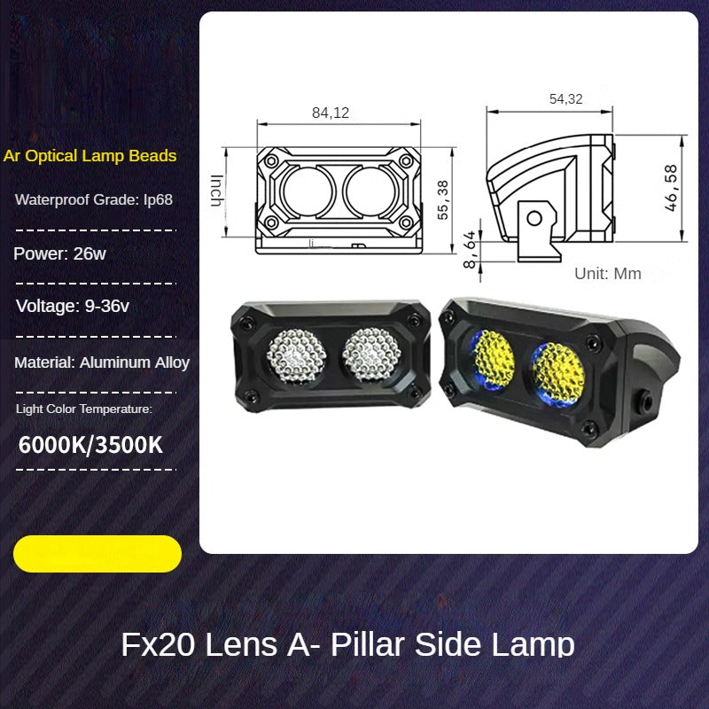 LITU Roof Light Bar and Laser Spotlight Options for GWM Tank Builds - product image 16 of 20