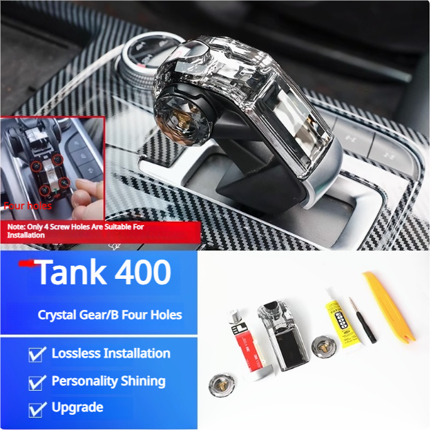 Crystal Gear Shift Knob Cover for GWM Tank 300/400 - product image 6 of 6