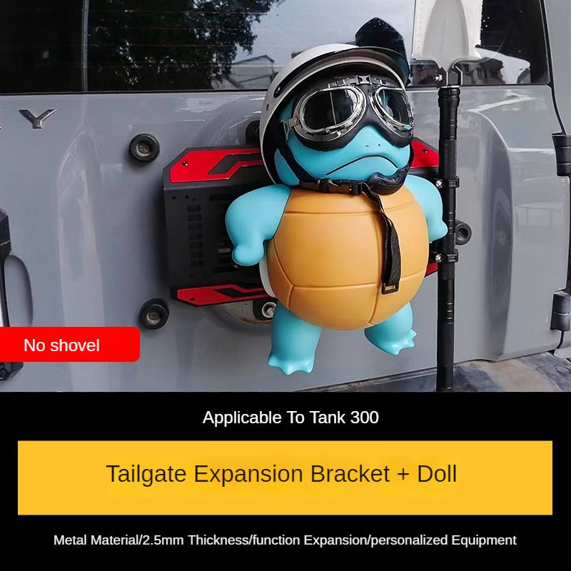 Tank 300 Tailgate Expansion Bracket Rack Modified