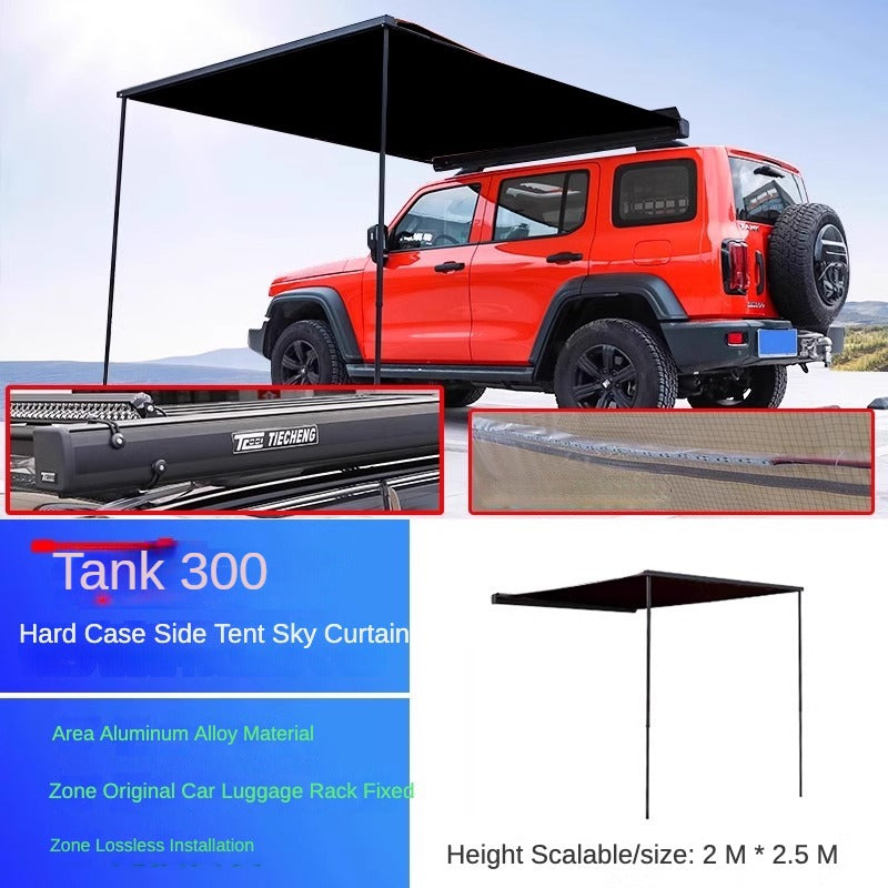 2 x 2.5 m Side Awning, Roof Rack and Ladder Options for GWM Builds - product image 4 of 15