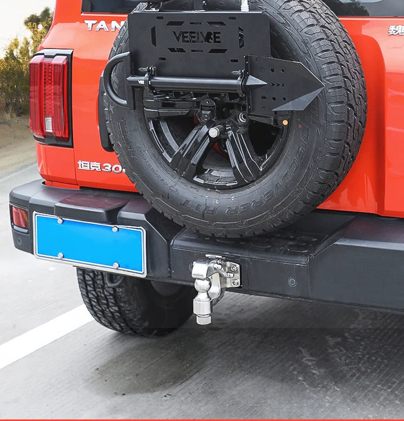 5-in-1 Spare Tire License Plate Holder for GWM Tank 300 - product image 3 of 13