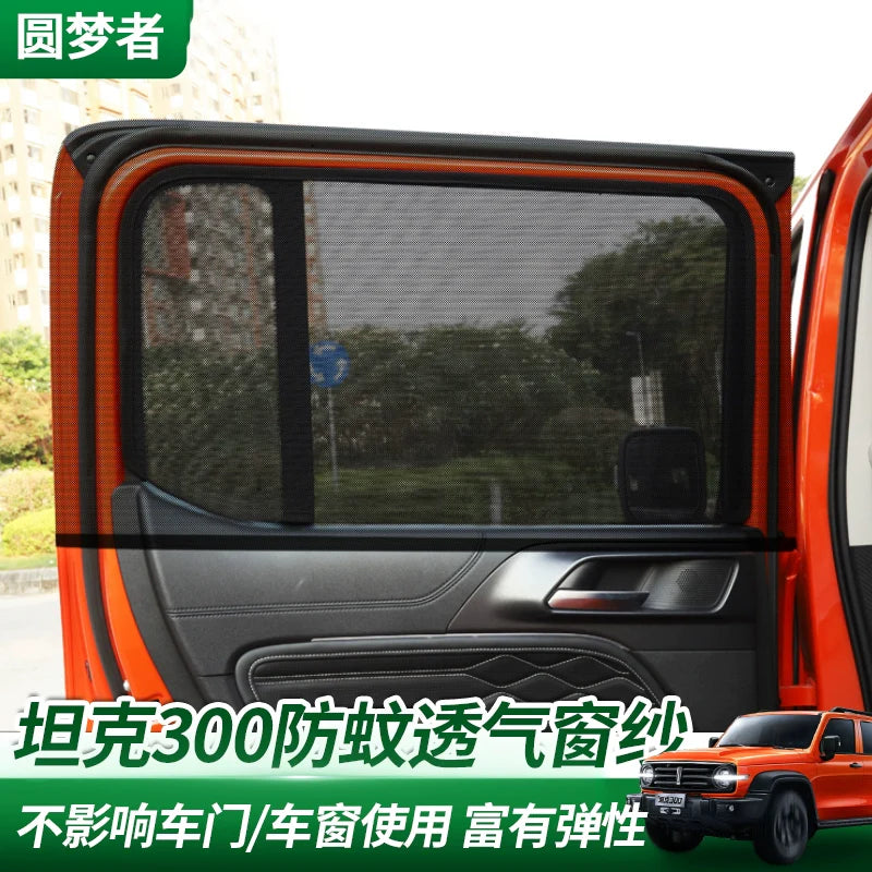 Rear Door Insect Screen Curtains for GWM Tank 300/330 - product image 5 of 5