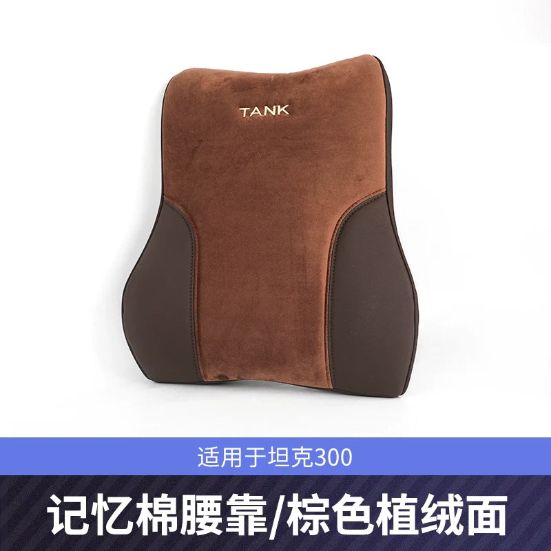 Memory Foam Headrest and Lumbar Pillow for GWM Tank 300/400/500/700 - product image 13 of 14