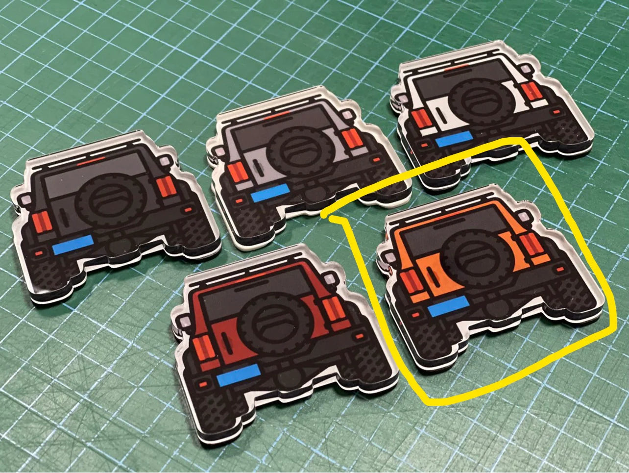 3D Tank Fuel Label Sticker Set for GWM Tank 300 - product image 12 of 16