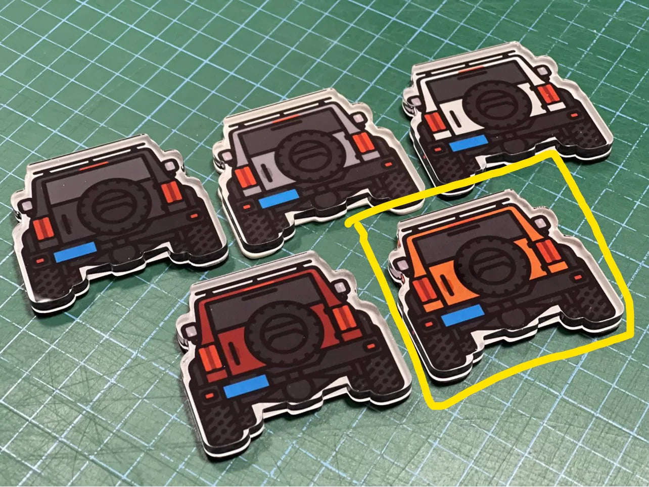 3D Tank Fuel Label Sticker Set for GWM Tank 300 - product image 13 of 16