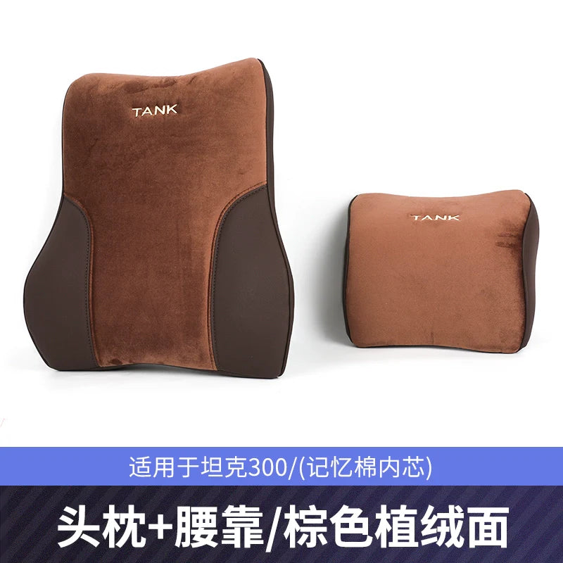 Memory Foam Headrest and Lumbar Pillow for GWM Tank 300/400/500/700 - product image 14 of 14