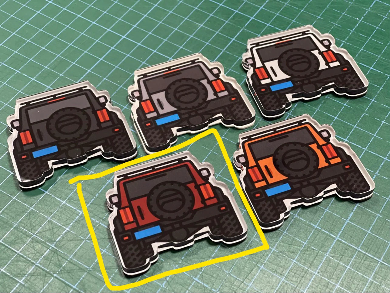 3D Tank Fuel Label Sticker Set for GWM Tank 300 - product image 14 of 16
