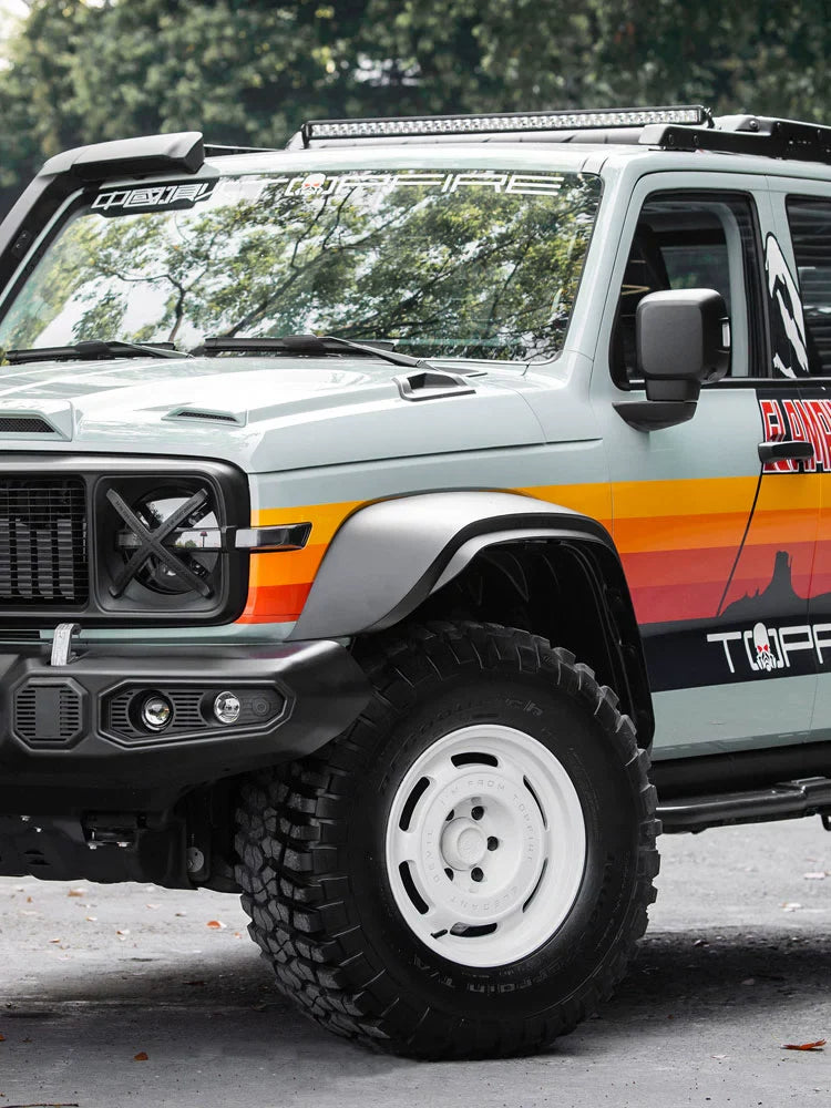 GWM Tank 300 Top Fire Off-Road Modification Wheel Tire Rack Camera Hood