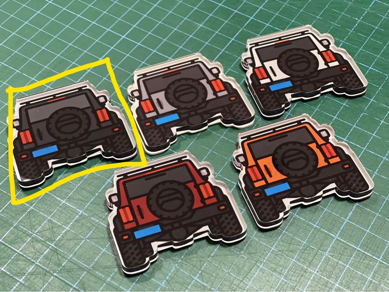 3D Tank Fuel Label Sticker Set for GWM Tank 300 - product image 10 of 16