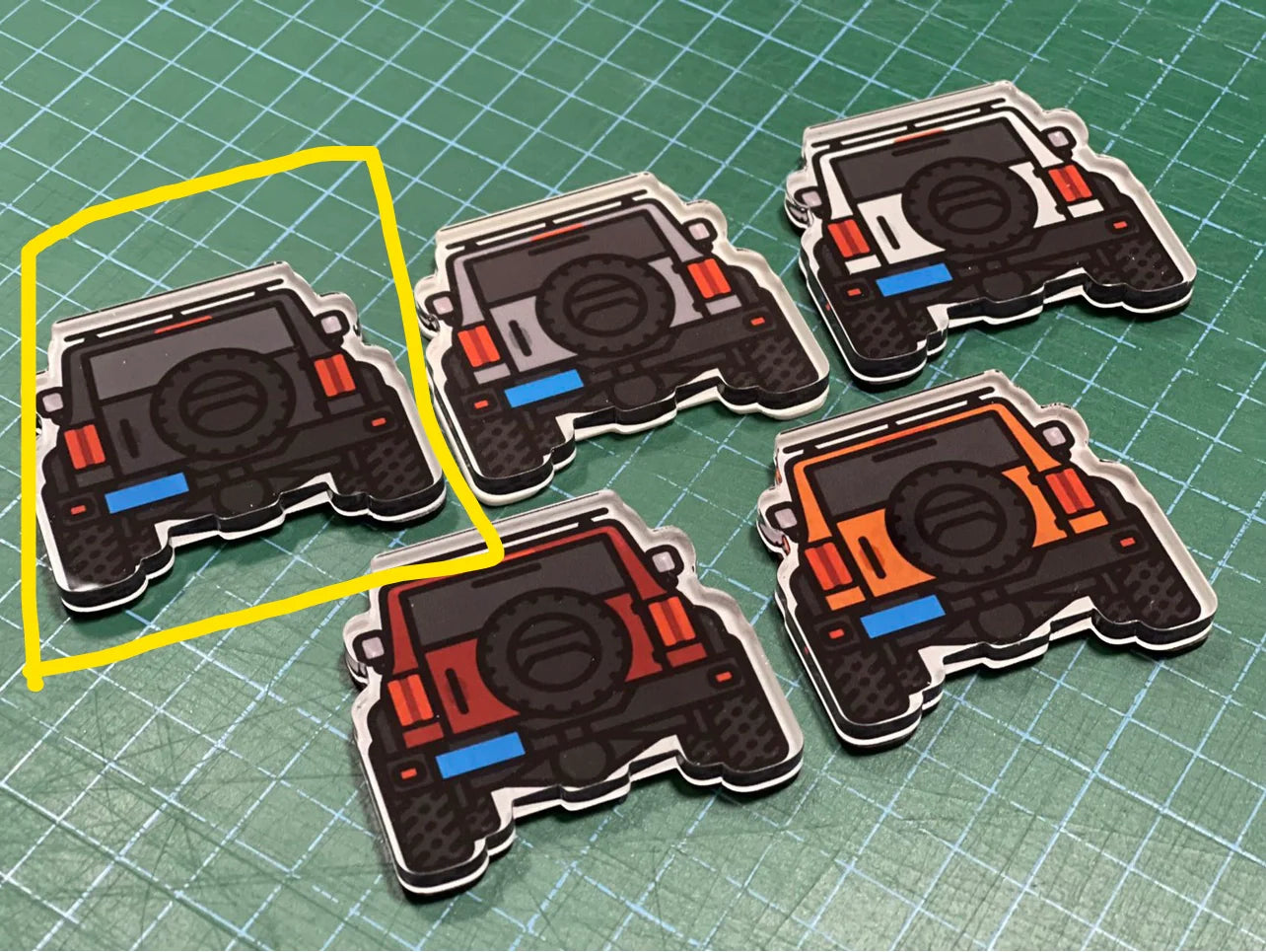 3D Tank Fuel Label Sticker Set for GWM Tank 300 - product image 11 of 16