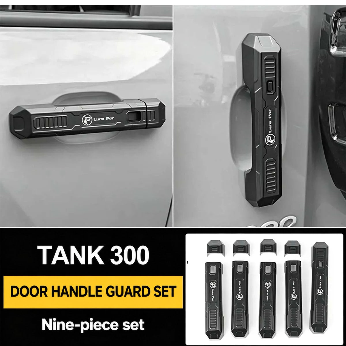 GWM Tank 300 nine-piece door handle guard set — image 1