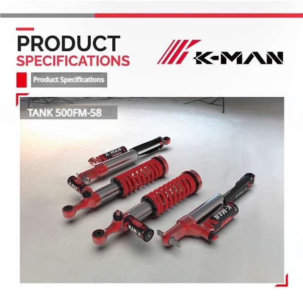 خيارات ممتصات K-MAN DTP-E و FM-58 لـ GWM Tank 500 — صورة المنتج 6 من 7