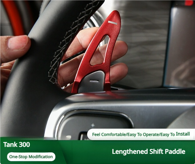 Steering Wheel Shift Paddle Extensions for GWM Tank 300 - product image 3 of 5