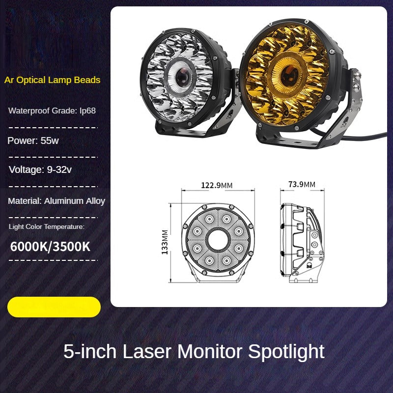 LITU Roof Light Bar and Laser Spotlight Options for GWM Tank Builds - product image 13 of 20
