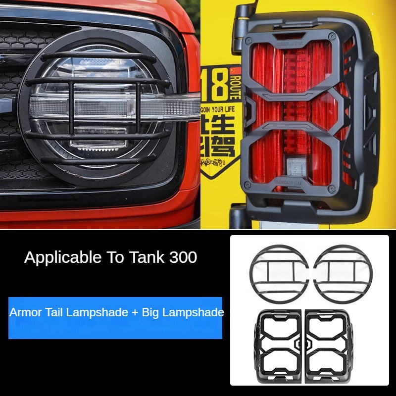 Tail Lamp Shade Frame Set for GWM Tank 300 - product image 10 of 12