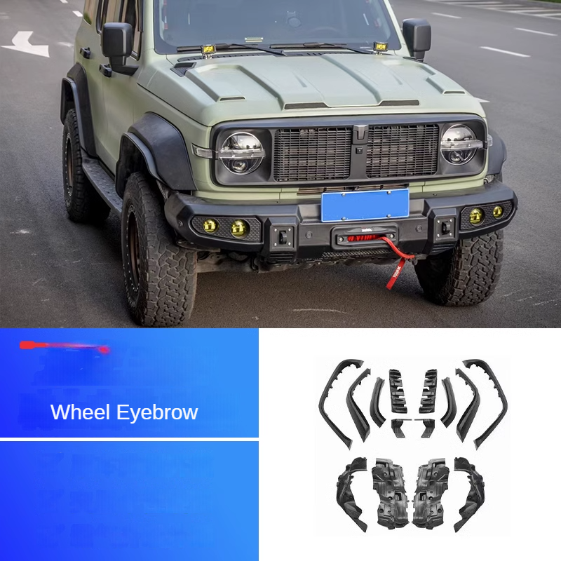 طقم صدام أمامي وخلفي وشبك ورفارف لـ GWM Tank 300 — صورة المنتج 6 من 9