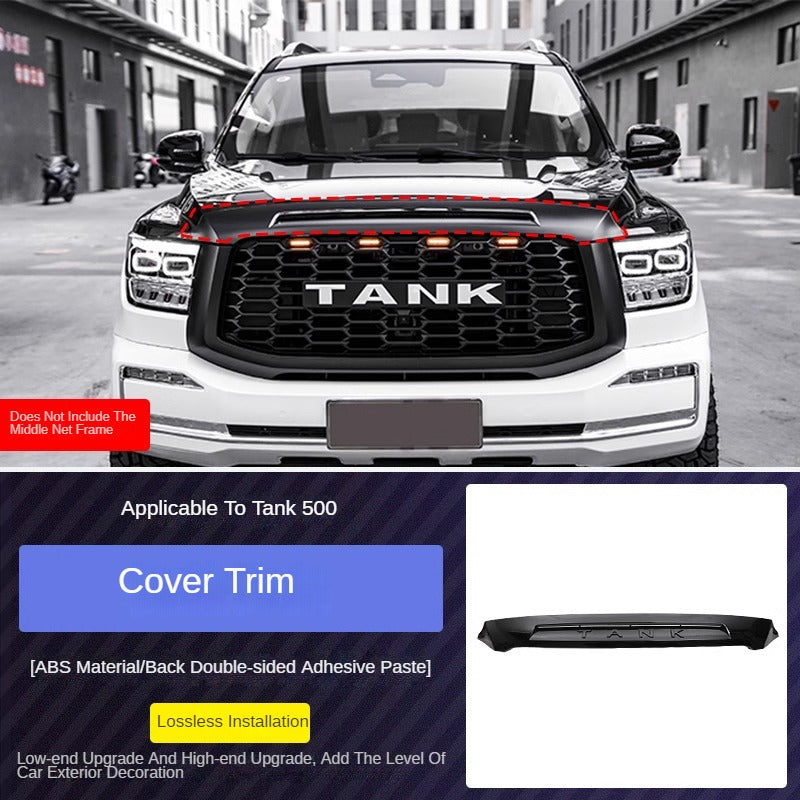 Black Samurai NG Front Grille and Trim Options for GWM Tank 500 - product image 8 of 8