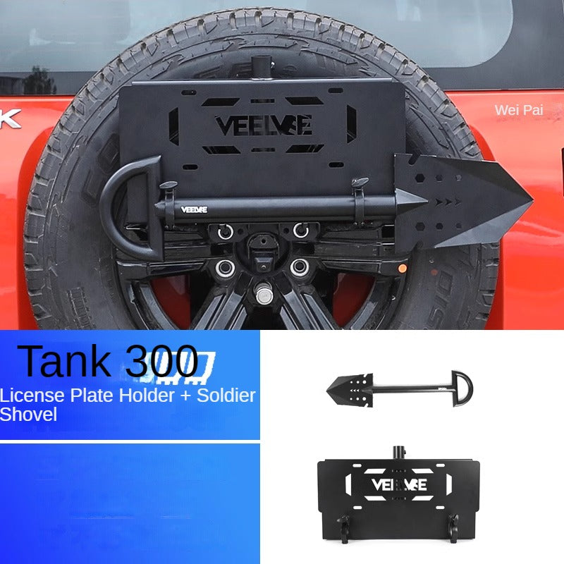 5-in-1 Spare Tire License Plate Holder for GWM Tank 300 - product image 6 of 13