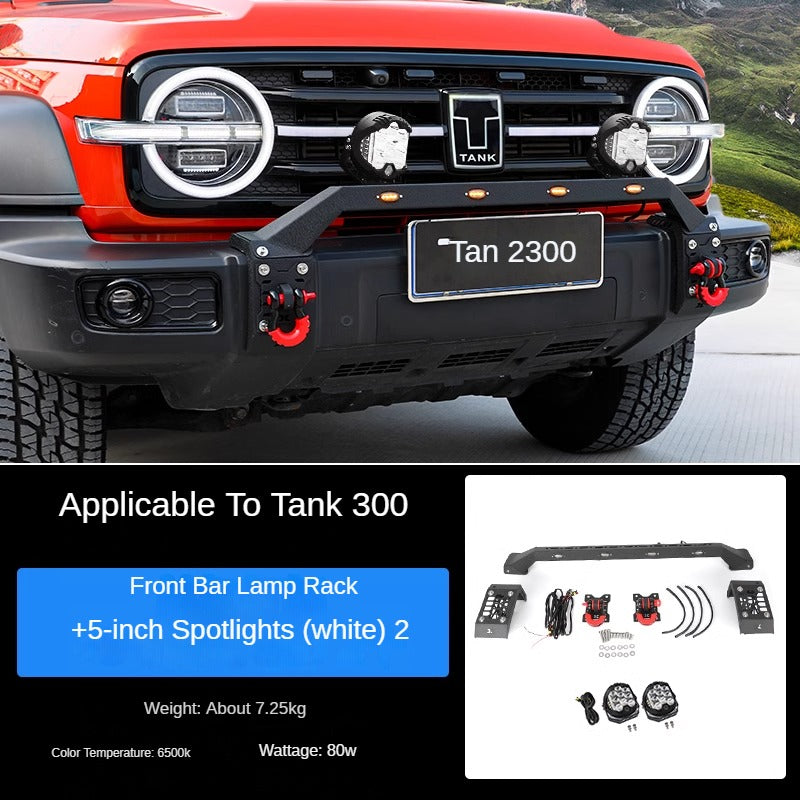 Reinforced Front Bar Light Mounts for GWM Tank 300 - product image 6 of 8