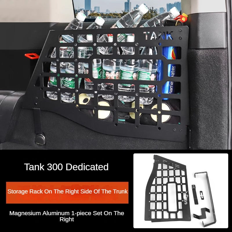 Modular Trunk Side Window Storage Rack System for GWM Tank 300