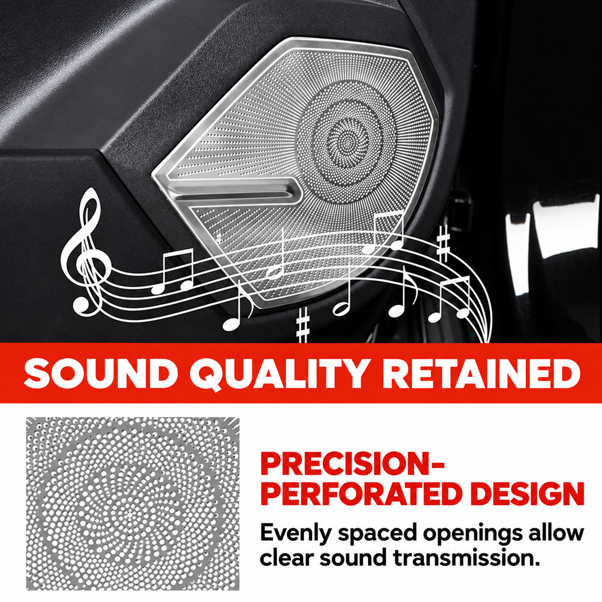 Tailgate Speaker Grille Covers for GWM Tank 400 – product detail