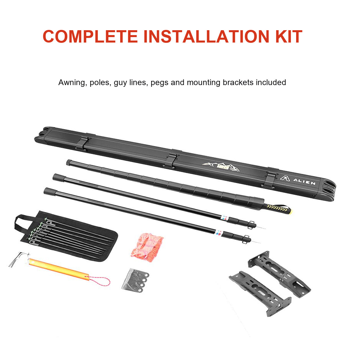 Quick-Deploy Side Awning for GWM Tank 300 / 400 / 500 – product image 6