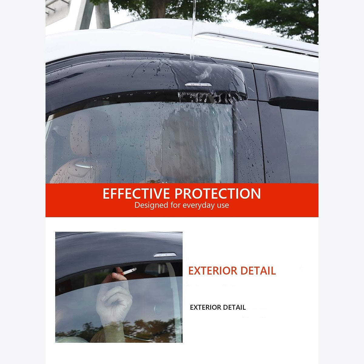Window Rain Guards for GWM Tank 500 – product image 2