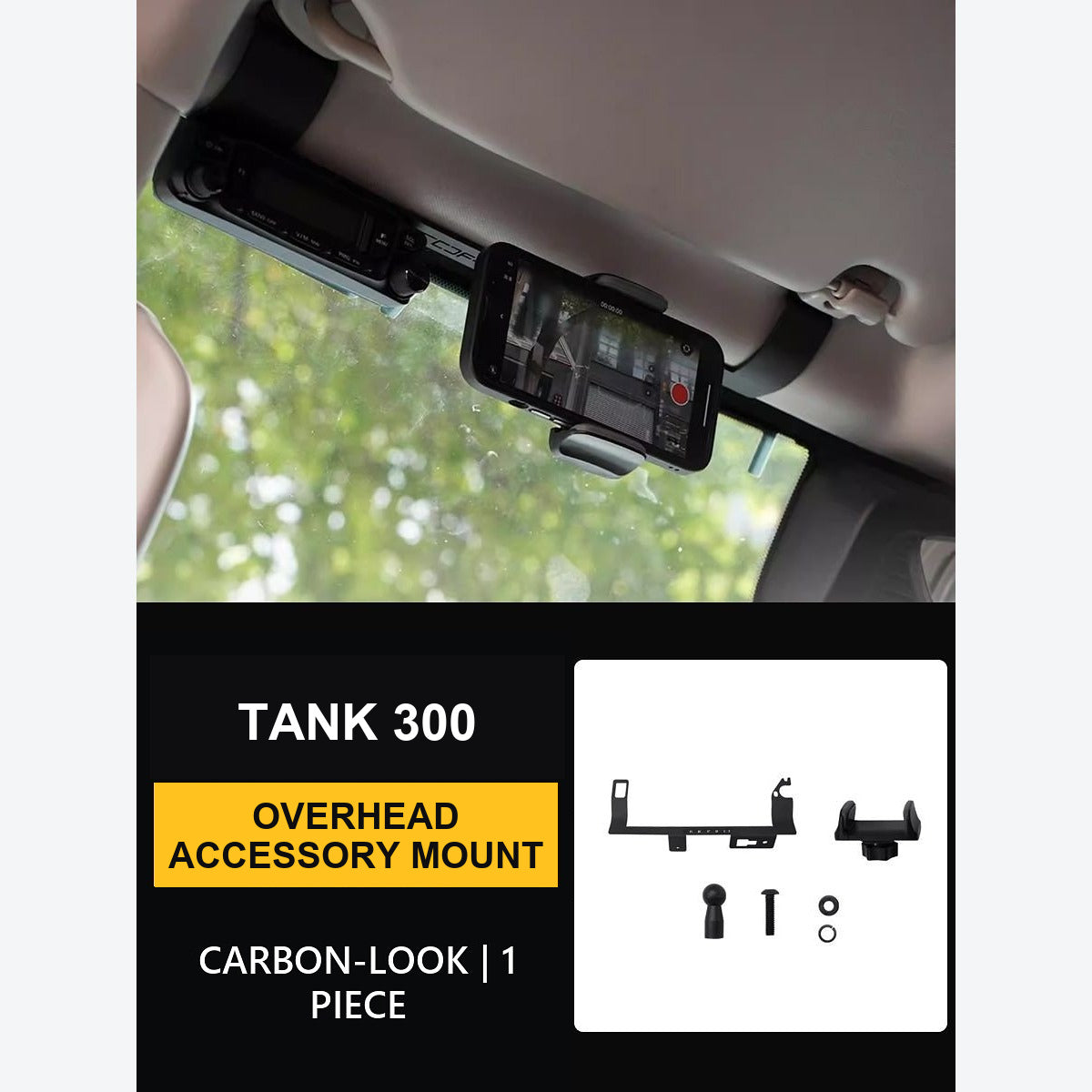 TOPFIRE Overhead Device Mount for GWM Tank 300 / 400 / 500 – product image 10