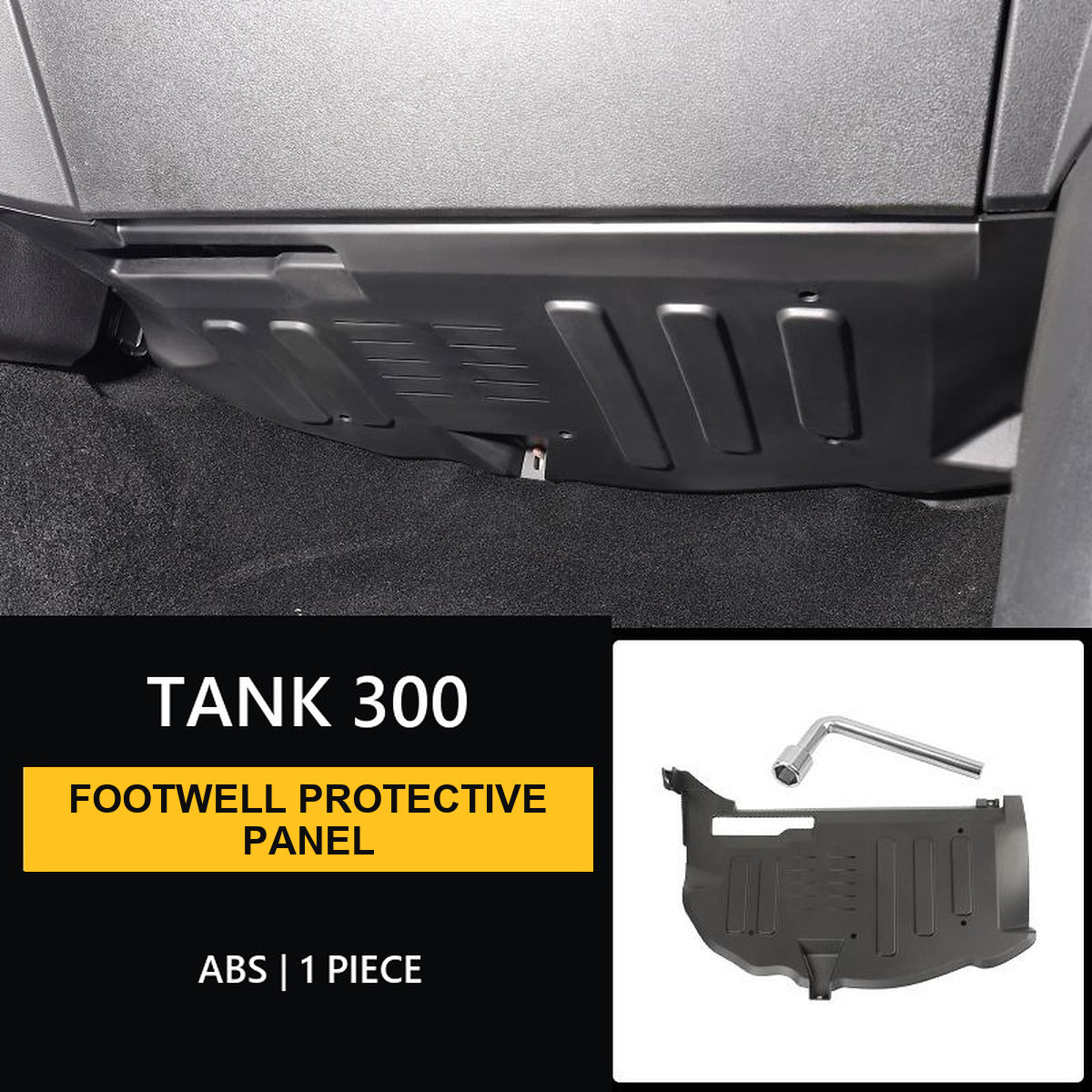 Passenger-Seat Electronics Protection Panel for GWM Tank 300
