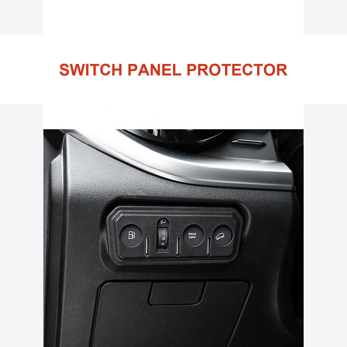 Headlight and Fuel-Door Switch Panel Protector for GWM Tank 400 – product image 4